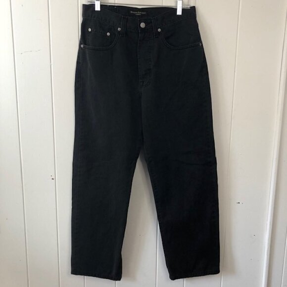 Banana Republic Laredo Mens Black Jeans Size 32R - Picture 1 of 10